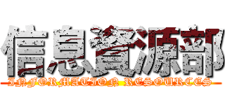 信息資源部 (INFORMATION RESOURCES)