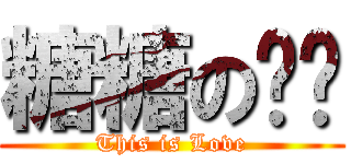 糖糖の团团 (This is Love)