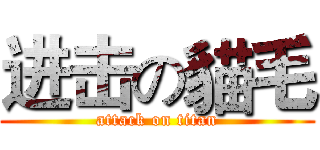 进击の貓毛 (attack on titan)