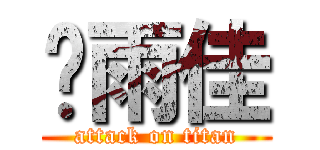 杨雨佳 (attack on titan)