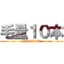 毛量１０本 (HAGERO)