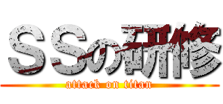 ＳＳの研修 (attack on titan)