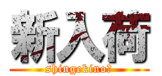 新入荷 (shingekinoＴ)