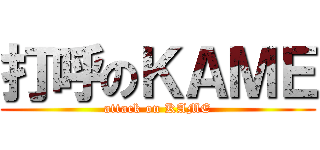 打呼のＫＡＭＥ (attack on KAME)