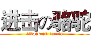 进击の骆驼 (attack on camel)