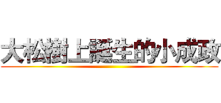 大松樹上誕生的小成政 ()