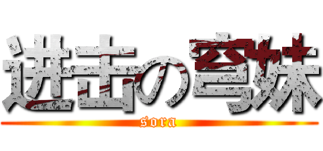 进击の穹妹 (sora)