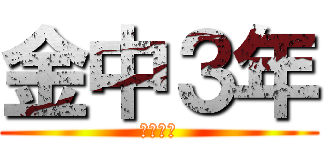 金中３年 (瀬川はげ)