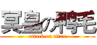 冥皇の鸭毛 (attack on titan)