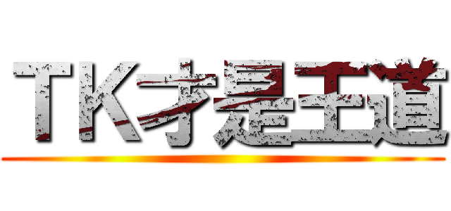 ＴＫ才是王道 ()