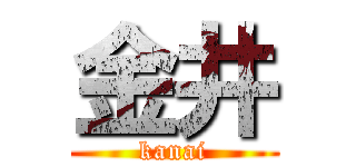 金井 (kanai)