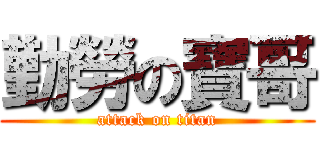 勤勞の寶哥 (attack on titan)