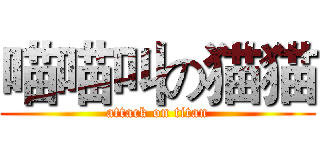 喵喵叫の猫猫 (attack on titan)