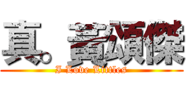 真。黃頌傑 (I Love Littles)