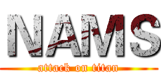 ＮＡＭＳ (attack on titan)