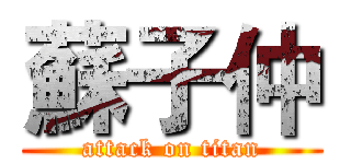 蘇子仲 (attack on titan)