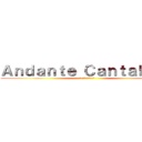 Ａｎｄａｎｔｅ Ｃａｎｔａｂｉｌｅ (気ままに　歌うように)