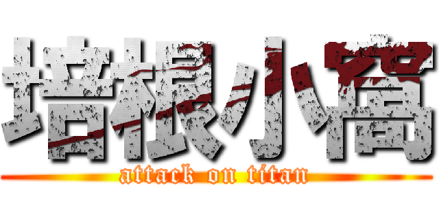 培根小窩 (attack on titan)