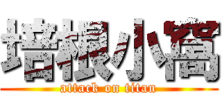 培根小窩 (attack on titan)