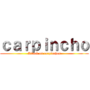 ｃａｒｐｉｎｃｈｏ (Attack on carpinchos)