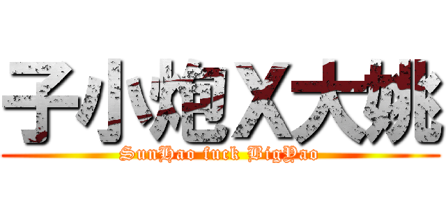 子小炮Ｘ大姚 (SunHao fuck BigYao)