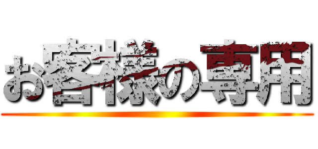 お客様の専用 ()