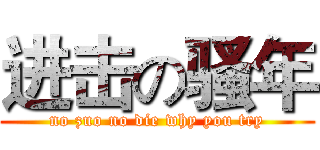 进击の骚年 (no zuo no die why you try)