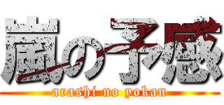 嵐の予感 (arashi no yokan)