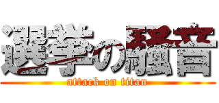 選挙の騒音 (attack on titan)