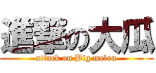 進撃の大瓜 (attack on Big melon)