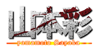 山本彩 (yamamoto Sayaka)