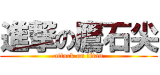 進撃の鷹石尖 (attack on titan)