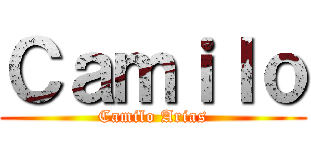 Ｃａｍｉｌｏ (Camilo Arias)
