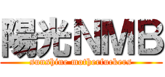 陽光ＮＭＢ (sunshine motherfuckers)