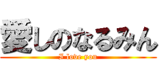 愛しのなるみん (I love you)