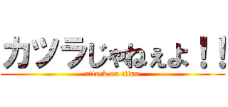 カツラじゃねぇよ！！ (attack on titan)