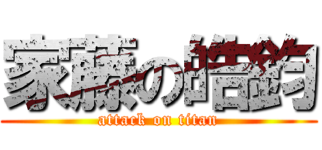 家藤の皓鈞 (attack on titan)