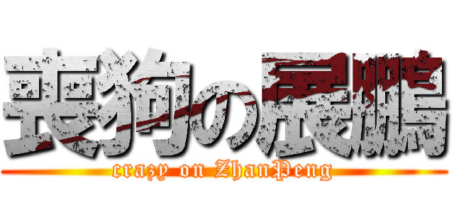 喪狗の展鵬 (crazy on ZhanPeng)