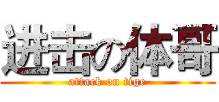 进击の体哥 (attack on tige)