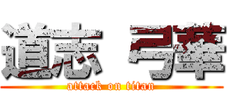 道志 弓華 (attack on titan)
