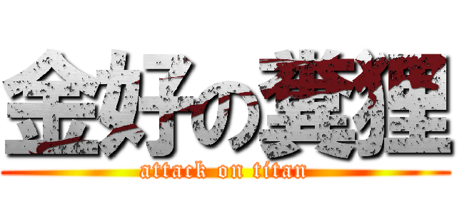 金好の糞狸 (attack on titan)