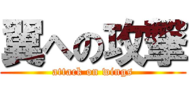 翼への攻撃 (attack on wings)