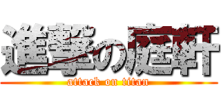 進撃の庭軒 (attack on titan)