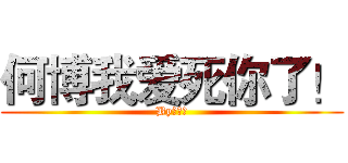 何博我爱死你了！ (By李景涛)