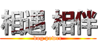 相遇 相伴 (dog power)
