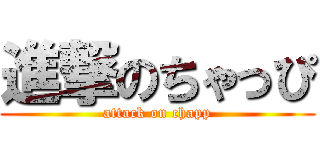 進撃のちゃっぴ (attack on chapp)