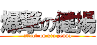 爆撃の健揚 (attack on kin yeung)