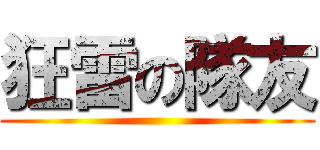 狂雷の隊友 ()