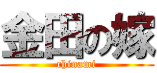 金田の嫁 (chinami)