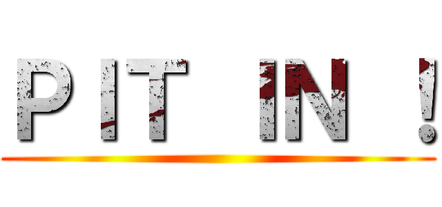 ＰＩＴ ＩＮ ！ ()